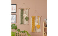 Boho Wall Tapestry Handmade Room Decoration Tassel Design for Rental Home