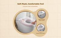 Plush Toilet Seat Cover, Thickened, Home Use