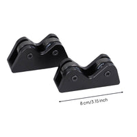 Cue Straightness Checker Matte Black Cue Tip Curve Checker Set Screw Sports Accessory