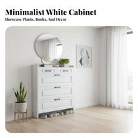 Footwear Storage Unit Space-Saving Entryway Shoe Storage Narrow Design for Apartment Dwellers, Homeowners, Hallway, Living Room, Bedroom