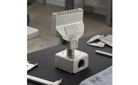 22 Holes Stainless Steel Air Blow Nozzle Flat Outlet Comb-Like Air Nozzle Compact Pneumatic Blow Metal Body