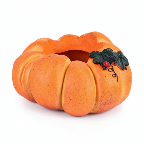 Pumpkin Planter Decorative Pumpkin Plant Pot Festive for Garden, Courtyard