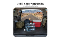 Portable Water Container with Spigot Built-in Handle Portable Water Jug with Spigot Wide Mouth Opening for Campers