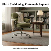 Bread SliceShaped Accent Chair Padded Seat and spine Household Furniture for Students