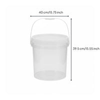 Transfer Pail Stackable Plastic Pail Airtight for Transport