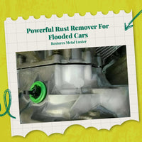 Engine rust remover spray