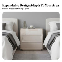 Modern Minimalist and design Extendable Makeup Desk Multi-Functional Dressing Table Space-Saving Bedroom Furniture Includes Stool for Apartment Dwellers, Women, Students, Small areas, Dorm Room, closet Closet