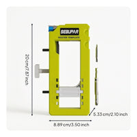 Door Hinge Drilling Template Tool Jig Depth Set Clamp Screw