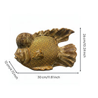 Ceramic animal Statue Fine Workmanship Iridescent Finish animal Decor Unique Texture Sculpture for Office