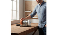 Adjustable Speed Mini Electric Bench Grinder Multi-Functional Desktop Sharpening Machine Compact Size Power Tool Good Heat Dissipation for Workshop