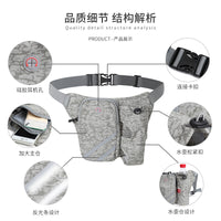Sports Waist Pack for Running, Hiking, Cycling, Marathon, Crossbody, Large Capacity, Water Bottle Holder