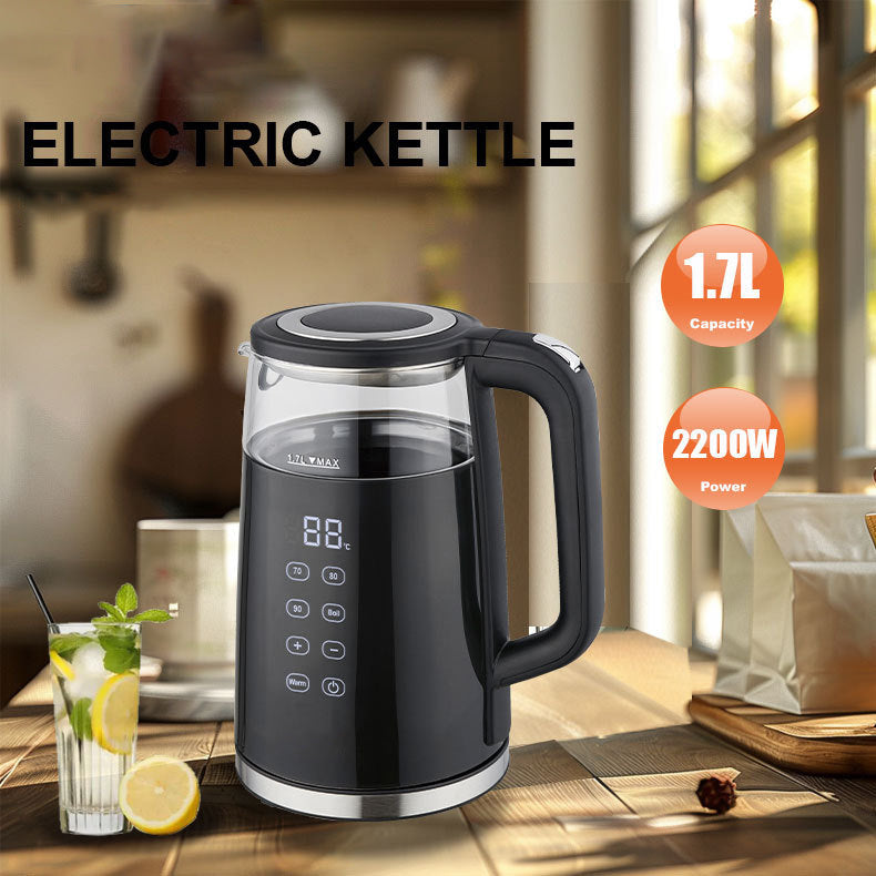 Smart Electric Kettle 1.7L Touch Screen 220V