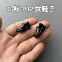 1/6 1/12 1/4 Scale Female Shoes for Action Figures and Dolls