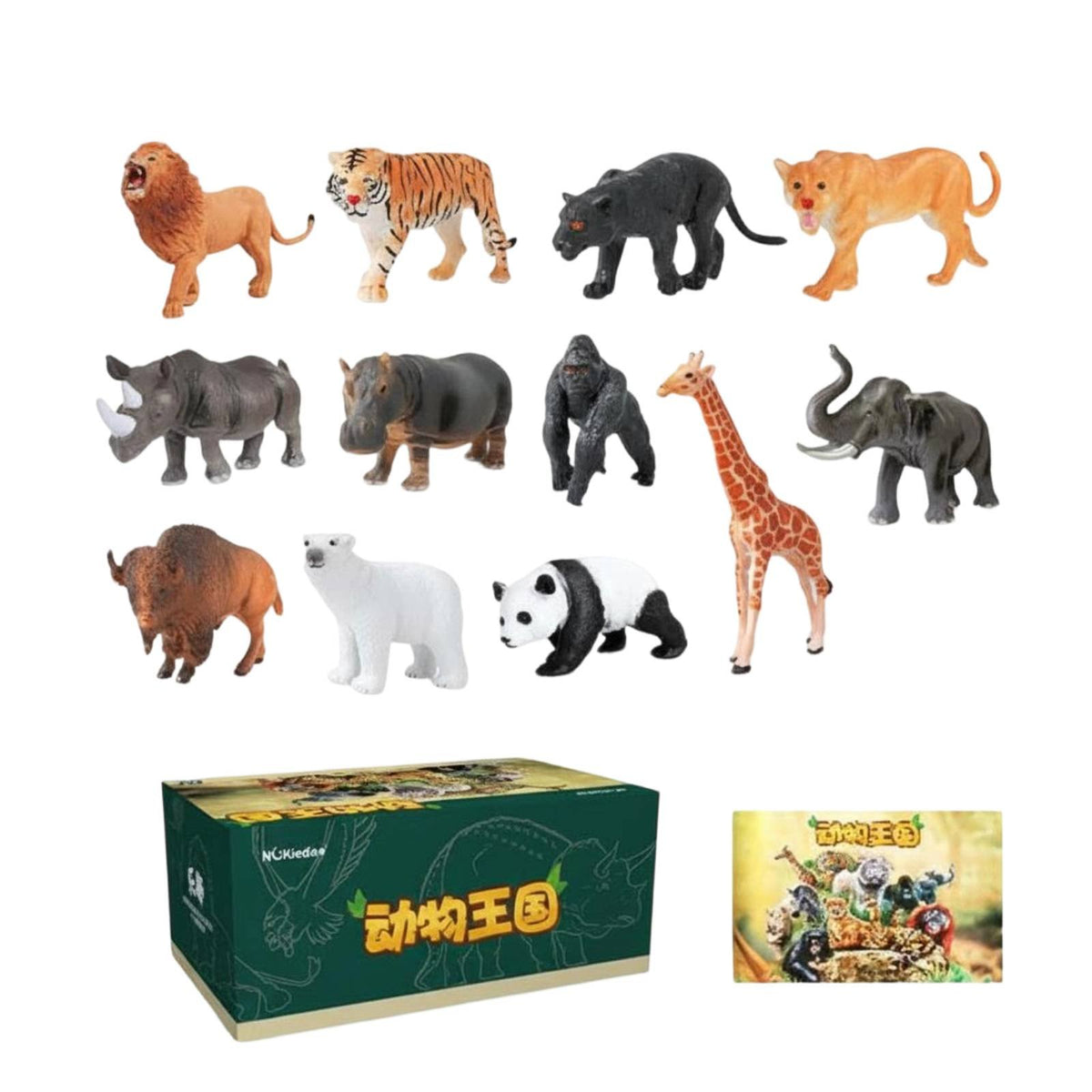 Realistic Creature Figurine Set Safe