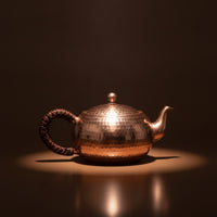 Tea Kettle with Side Handle Polished Vessel Sturdy for Kitchen, Collectors