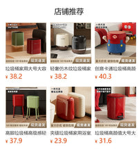 现货速发高脚垃圾桶ABS+PP材质加高免弯腰内外双桶带轮移动垃圾筒