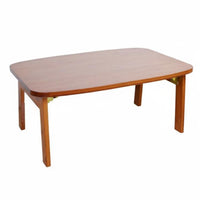 Japanese Design Low Table Sturdy and Folding Floor Desk Easy to Clean Japanese Folding Coffee Table for Students