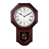 Roman Numerals Chinese-Style Wall Clock Resin Body Antique Wall Clock Hush-Quiet Movement Home Decor Vintage for Office
