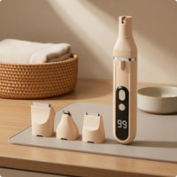 Pet Grooming Clipper 4-in-1 Electric Pet Trimmer Rechargeable USB