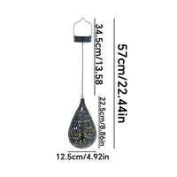 Hollow Projection Lantern Energy Saving Decorative Projection Light for Garden
