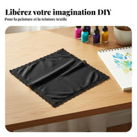 White Cotton Handkerchief Paintable Surface White Lace Handkerchief Reusable