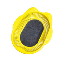 Pet Basket with Cushion Oval Ventilated Dog Basket Washable for Cats, Small Dogs