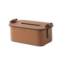 Tissue Box Holder Structured Facial Tissue Box Cover Modern for Office Desk