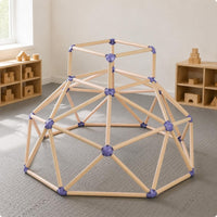 Geodesic Climbing Dome Square Platform Indoor Climbing Dome Multi-Sided Base