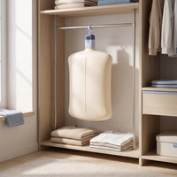 Compact Hanging Garment Dryer Travel-Friendly Portable Clothes Dryer Electric Space-Saving for Travelers, Students, Renters, Dorm Rooms, Apartments, Rv
