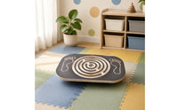 Kids Balance Open-Ended Learning Wooden Balance Board Training Gear for Children