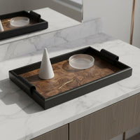 Vanity Tray Retro Style Jewelry Tray Gift Prepared Home Decor for Dressing Table, Entryway