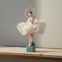 Ballerina Figurine Elegant Design Ballet Performer Figurine Artistic for Women