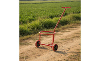 Water Cart Anti-Slip Pull Cart with Wheels Heavy Duty for Garden, Yard, Farmers