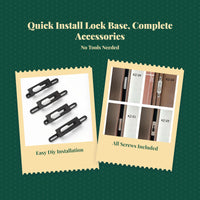 Sliding Door Lock Latch, Adjustable Hook Lock, Zinc Alloy Retainer, Pane Patio Door Hardware Replacement