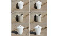 Tapered Manure Plug Cone-Shaped Drain Drain Closure with Handle Livestock Drain Drain Closure for Farmers, Drainage Conduits, Farms
