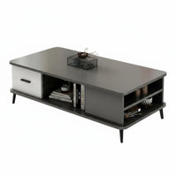 Extendable TV Console with Matching Coffee Table Modern Minimalist aesthetic