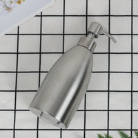 Stainless Steel Lotion Bottle Rust-Proof Metal Pump Bottle Long-Lasting