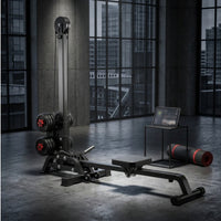 Space-Saving Indoor Rowing Machine Compact Foldable Rowing Machine Full-Body Rower Low-Impact for Home Gym, Apartment
