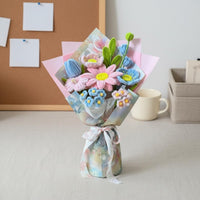 Handmade Blossom Arrangement Everlasting Pipe Cleaner Arrangement for Graduation