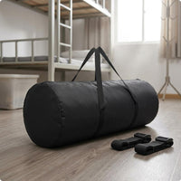 Rolled Mattress Bag Material Mattress Carry Bag Black