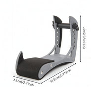 Electric Guitar Leg Rest Height Adjustable Guitar Footstool Ergonomic Accessory for Guitarists, Performance