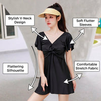Swimsuits for Women with Slimming One-Piece Design for Water Sports, Comfortable for Hot Spring Trips