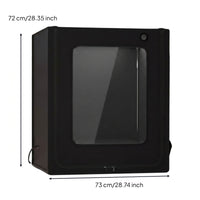 Printer Cover with Window Zippered Engraving Machine Cover for Hobbyists