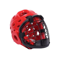 Maximum Coverage Helmet with Mesh Guard Adjustable Combat Arts Helmet Breathable Sparring Headgear Long-Lasting for Fighters, Combat Sports