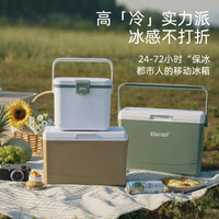 4.5Lpu保温箱冷藏箱户外露营摆摊冰块保存海鲜生物冷藏礼品手提