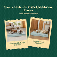 Orthopedic dog bed, washable cover