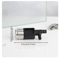 Air Mist-Generating Nozzle Leak-Resistant Siphon Spray Nozzle Dispenser Head for Humidification, Lubrication