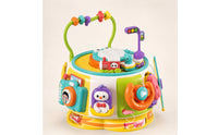 Activity Cube with Learning Activities Educational Activity Toy with Handle Busy Toy with Handle Child-Led for Toddlers, Travel