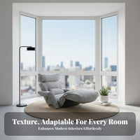 Upholstered Armchair Feline-Resistant Resistant Ergonomic Enveloping Chair Lumbar Support Sturdy Construction for Living Room