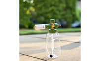 Car Wash Foam Sprayer Adjustable Foam Sprayer with Quick-Connect Transparent for Driveway Washes